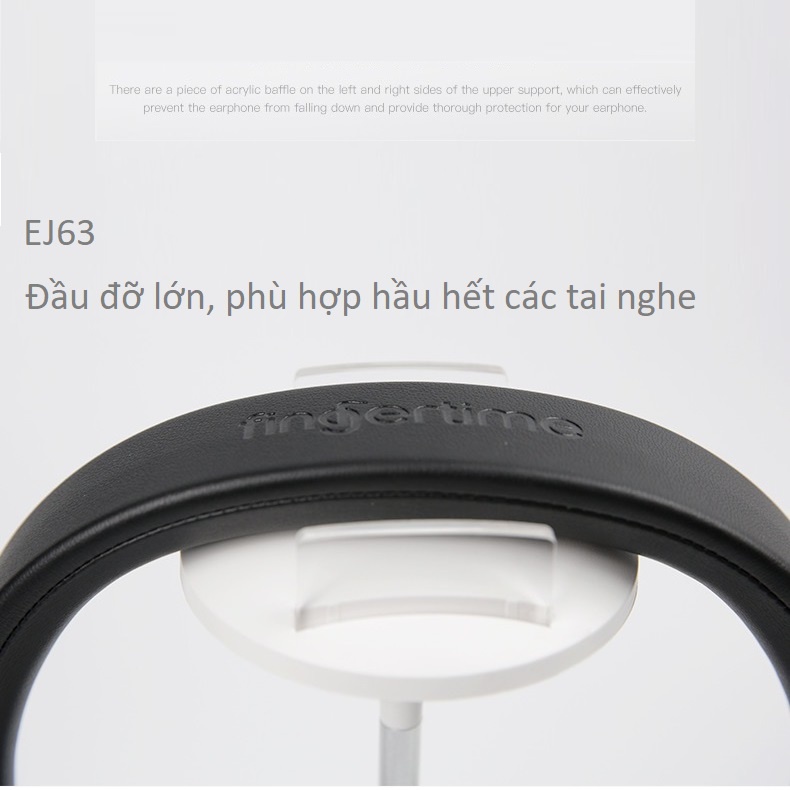 Giá treo tai nghe headphone stand chụp tai thân Nhôm kiêm giá đỡ tai nghe đứng full size onear overear TREOTAI-NHOM-1