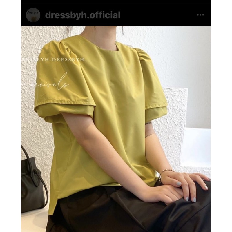 Pass áo tay phồng