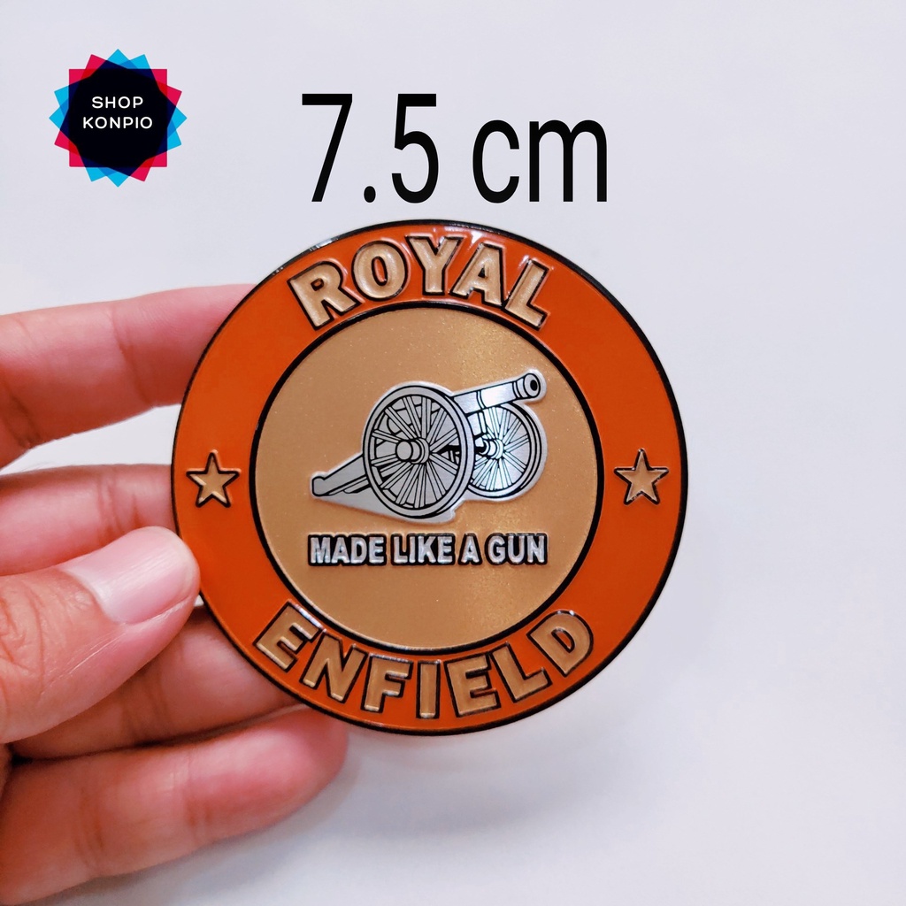 Tem Nhôm Royal Enfield Dán Xe Chống Thấm Chịu Nhiệt Có Keo 3M
