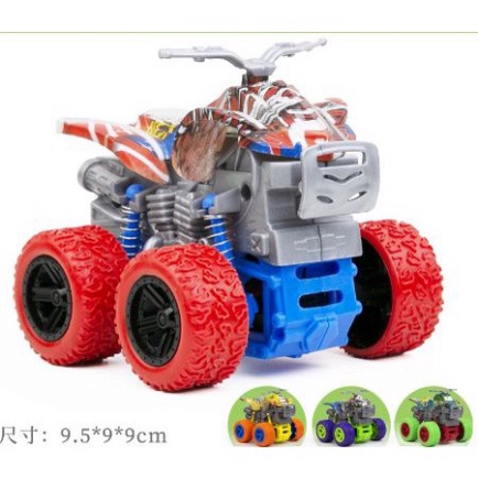 XE Ô tÔ đồ chơi, xe địa hình Cá Mập xoay 360 độ chạy bánh đà cực mạnh (1372XCM)