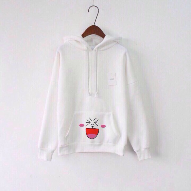 (Có Ảnh thật) Áo unisex Hoodie in nỉ bông nhiều màu (38-70kg). H gấu brown - thỏ cony | BigBuy360 - bigbuy360.vn