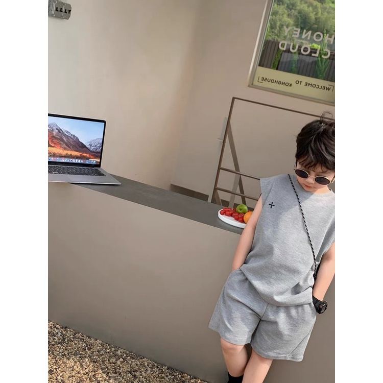 Bộ Ba Lỗ Star Trẻ Em, Bộ Sát Nách Cho Bé Trai Và Bé Gái Chất Liệu Cotton Mềm Mịn Thoáng Mát Ken Store