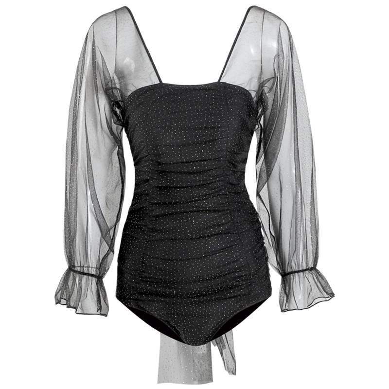 Girls swimming Bathing suit women's hot spring 2021 new conservative Bikini Swimsuit | BigBuy360 - bigbuy360.vn