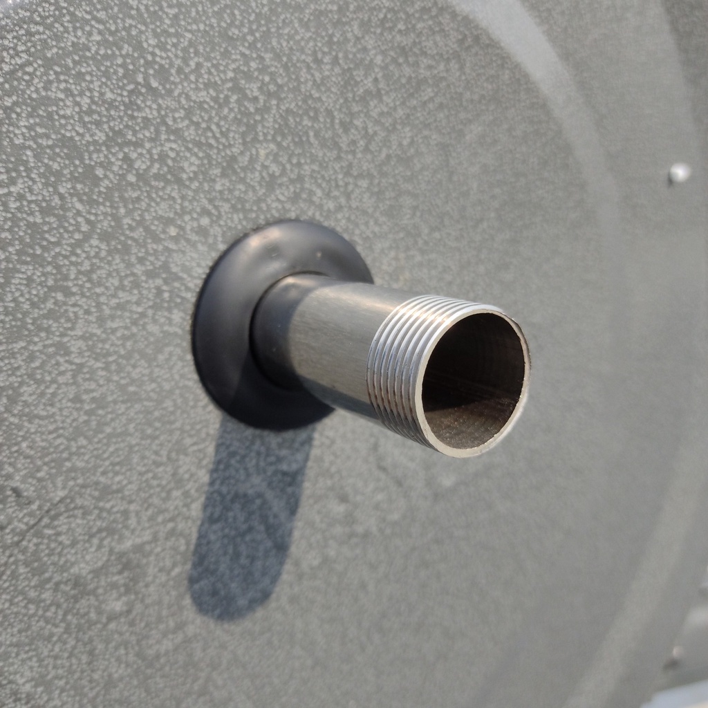 Ty inox  phi 27 dùng cho máy nước nóng năng lượng mặt trời