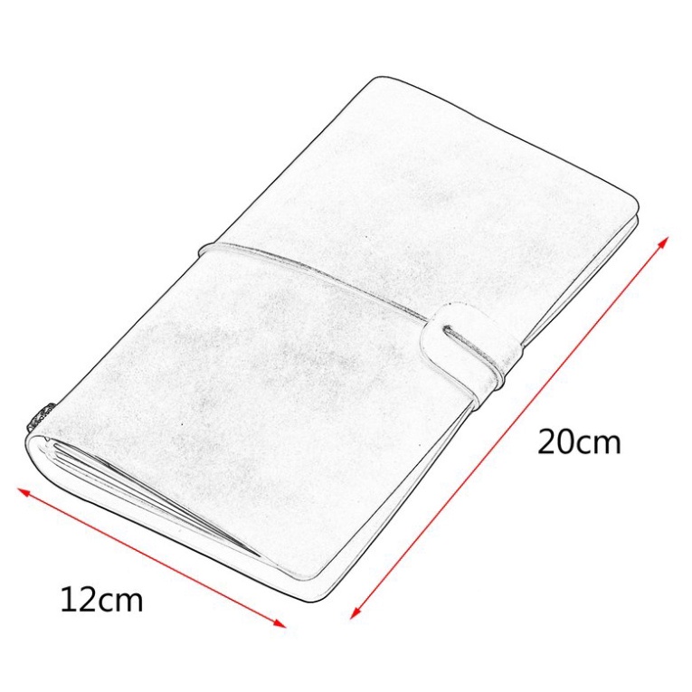 Sổ tay bọc da có dây khóa sang trọng cao cấp tiện dụng - Hàng nhập khẩu | BigBuy360 - bigbuy360.vn