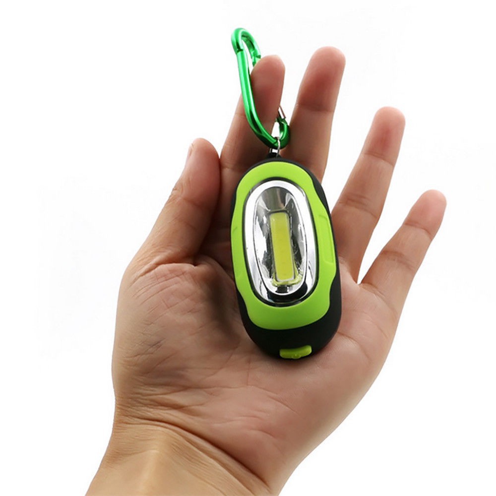 Móc khoá đèn pin mini treo lều cắm trại