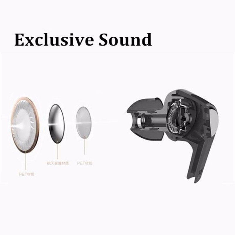 Tai nghe âm thanh nổi và trầm tích hợp micro cho IPXiaomi Samsung
