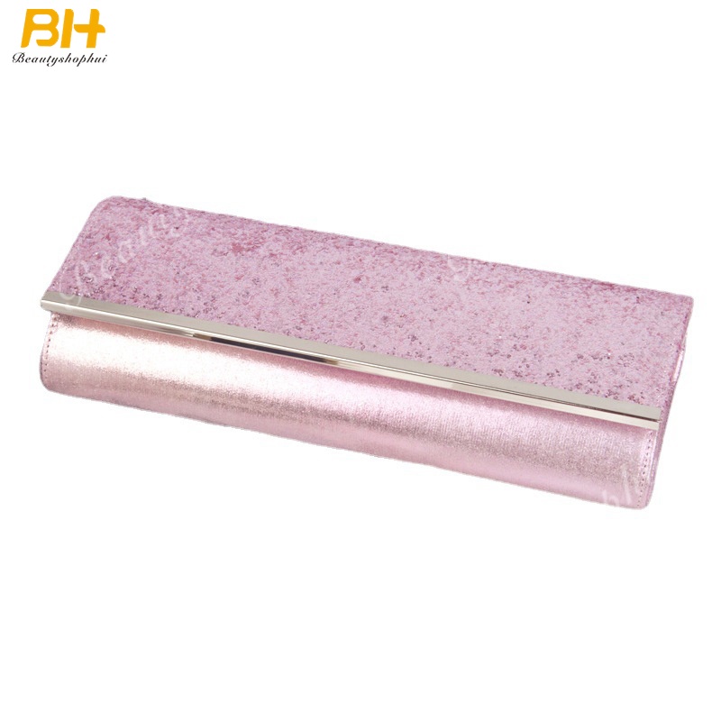 Ví cầm tay đính kim sa lấp lánh thời trang dành cho nữ