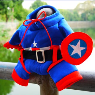 Áo chó mèo cosplay Captain A54