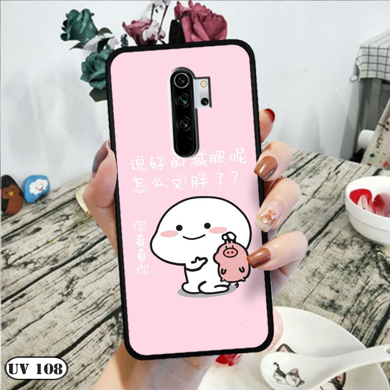 Ốp lưng điện thoại Xiaomi Redmi Note 8 Pro - lưng nhám viền dẻo