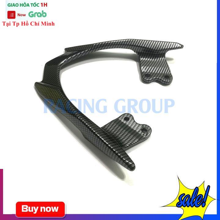 Cảng Sau Xe Máy Ex150 Sắt Mạ Cacbon Tặng Bọc Chân Chống