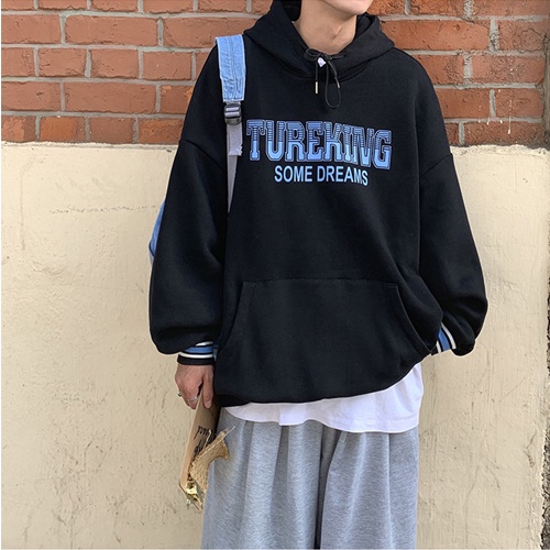 Áo hoodie unisex nam nữ cặp đôi nỉ bông dày dặn local brand TUREKING hàn quốc cute chống nắng form rộng thời trang