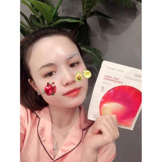 Mặt nạ dưỡng trắng da Miung Lab đỏ