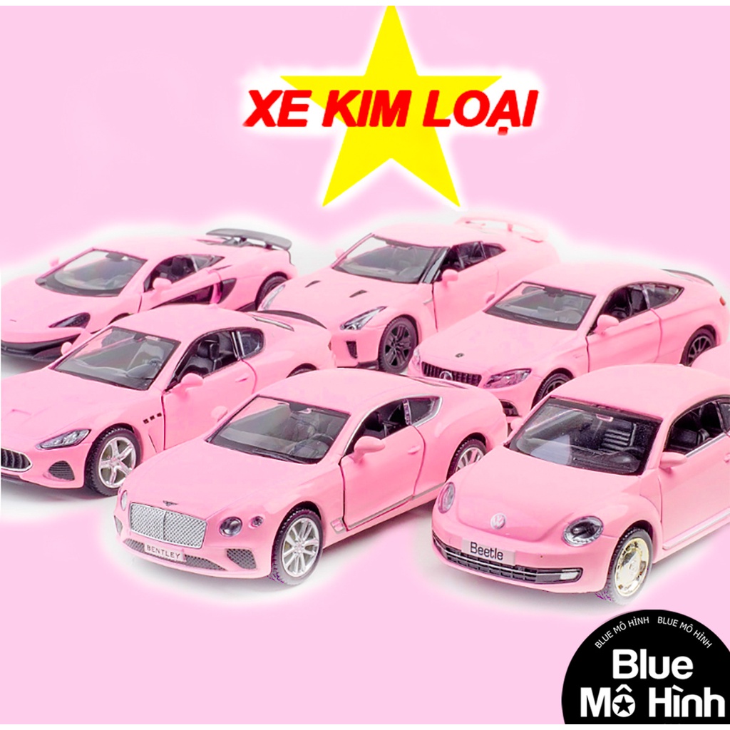 Blue mô hình | Bộ sưu tập mô hình xe màu hồng 1:36