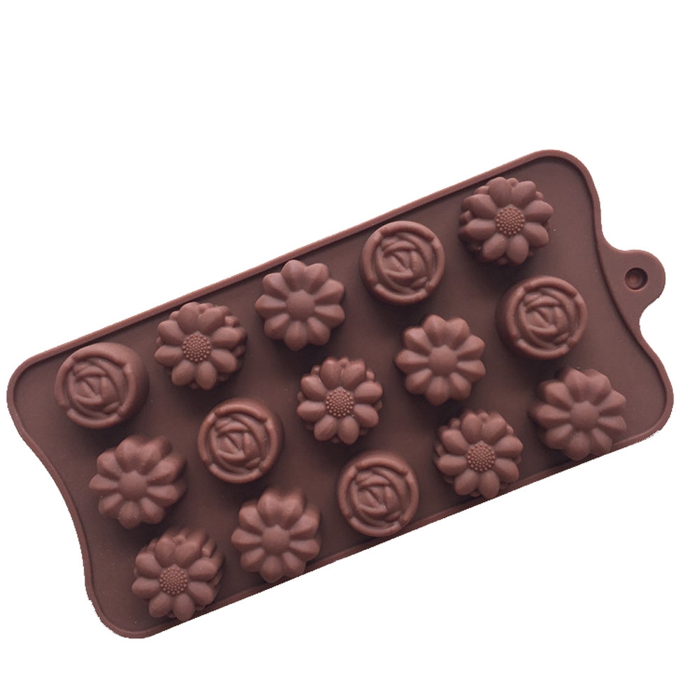 EXPEN Rose Flower Soap Fondant Decoration Tool Cake Mold
