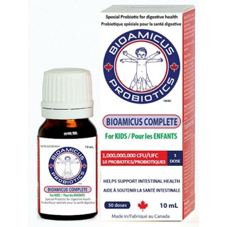 Men vi sinh 10 chủng BioAmicus Complete nhập khẩu Cannada lọ 10ml
