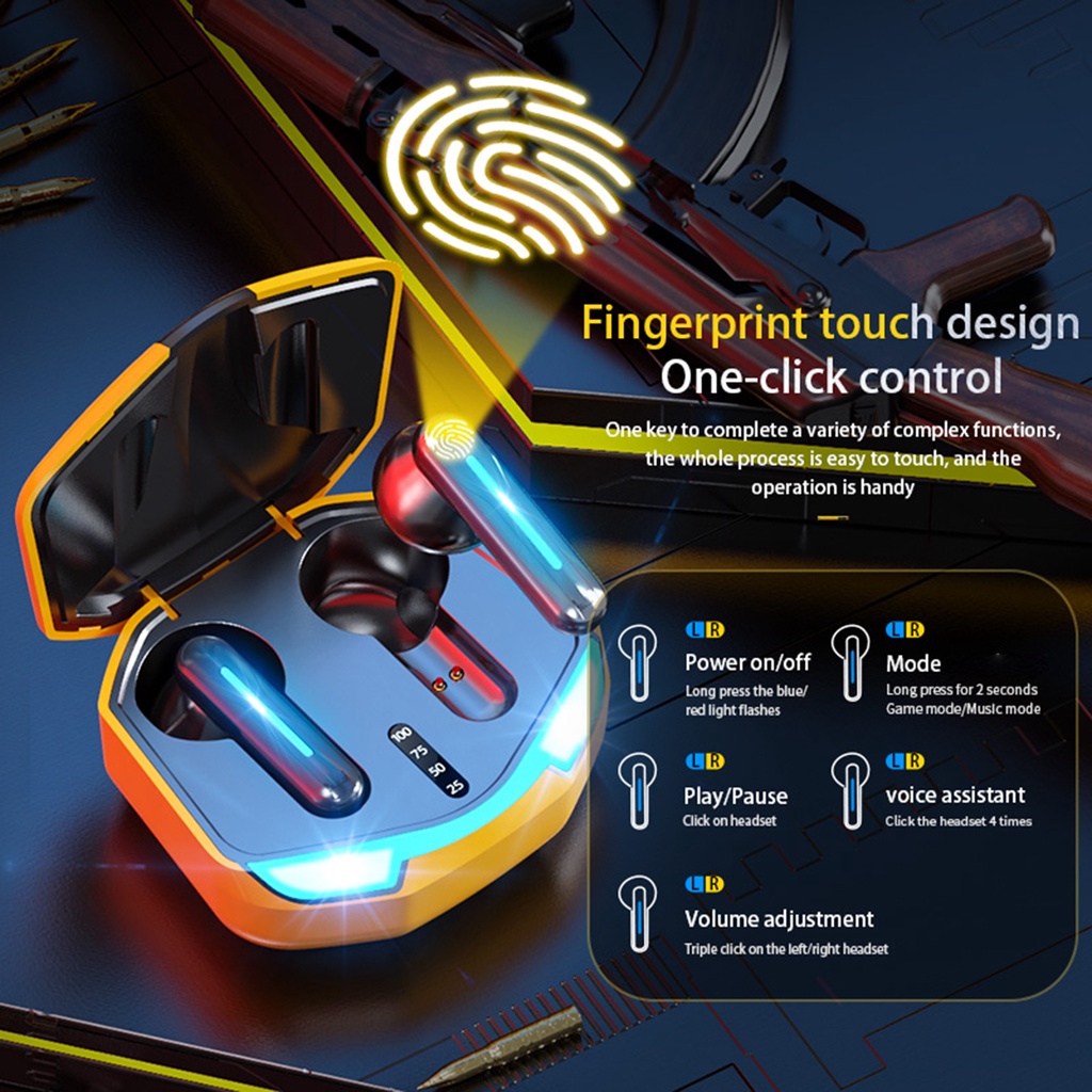 Tai Nghe Nhét Tai S200 Kết Nối Bluetooth Chuyên Dụng Cho Điện Thoại 5.2