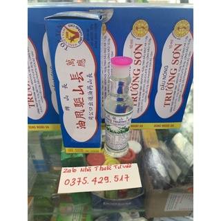 dầu nóng trường sơn 10ml