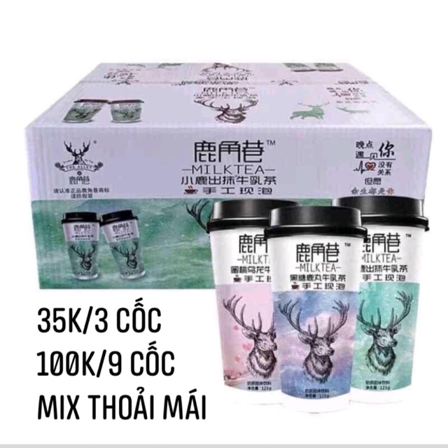 Trà sữa tự pha The Alley Set 9 cốc