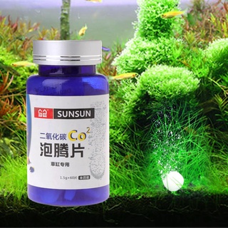 Viên sủi CO2 SunSun cho cây thủy sinh, giúp cây phát triển tốt, lên màu đẹp, giảm chất độc hại trong nước