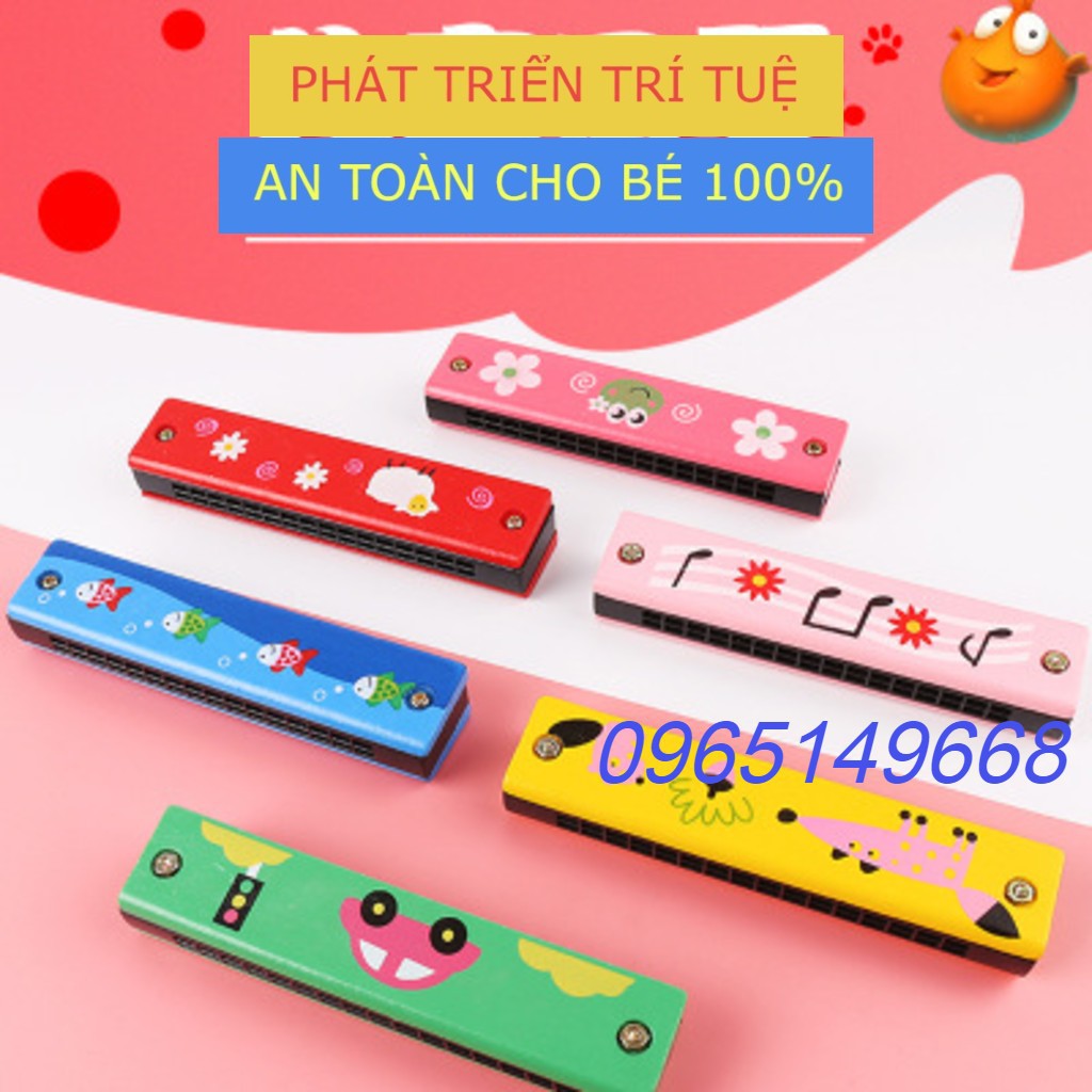 Đồ Chơi Âm Nhạc - Kèn acmonica cho bé (Niều Màu)