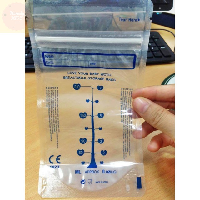 [Hàng Chính Hãng] Túi Đựng Sữa Unimom Hàn Quốc 210ml, Hộp 30 Túi Bảo Quản Sữa Mẹ Compact Không Có BPA, An Toàn, Tiện Lợi