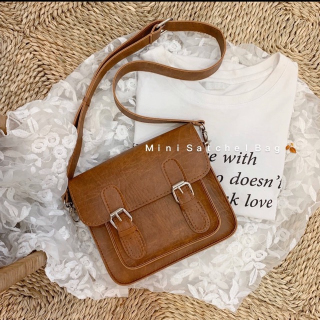 Túi da vintage oldschool.cloth