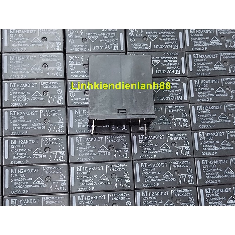Relay H2AK012T 12VDC 10A Mới, Chính Hãng 100%.