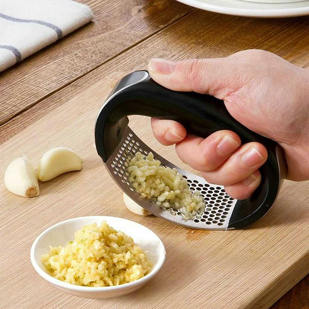 Dụng Cụ Nghiền Tỏi Bằng Thép Không Gỉ