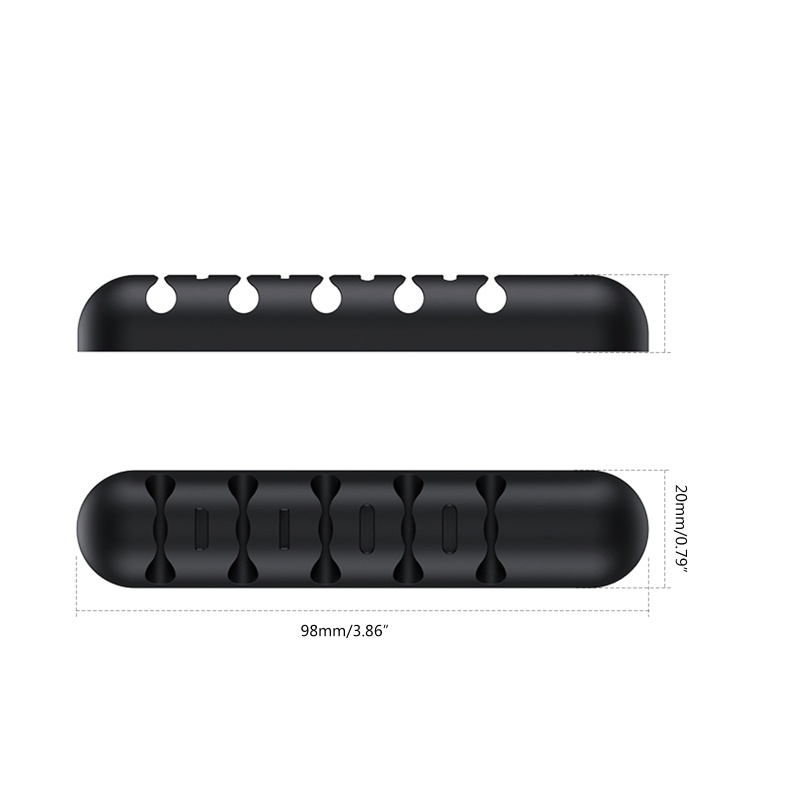 Dụng Cụ Quấn Dây Cáp USB Hình Ngôi Sao Có Nam Châm Linh Hoạt