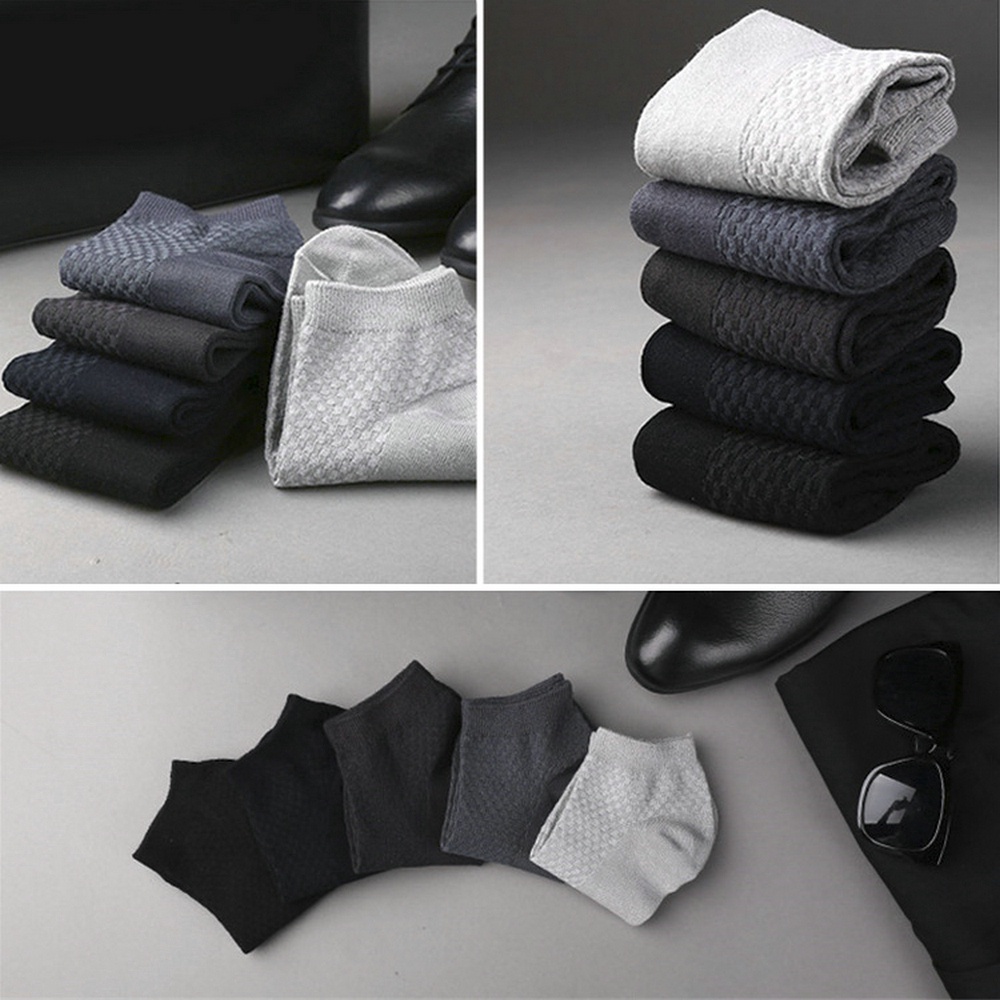 1 Đôi Tất Chân Thể Thao Cổ Thuyền Thoáng Khí Cho Nam