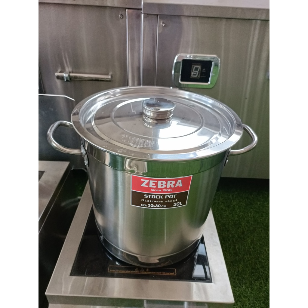 Nồi inox luộc gà 20L, 30L, 50L, 70L, 100L. Nồi inox 304 đảm bảo an toàn, Nồi inox lớn dùng được cho bếp từ, bếp ga...