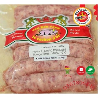 Xúc xích tươi  toulouse 30g - 200g/ túi