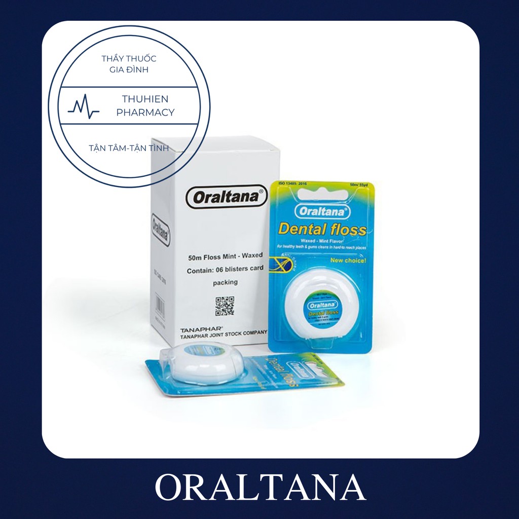 Chỉ Nha Khoa Oraltana Dental floss (50m/cuộn)