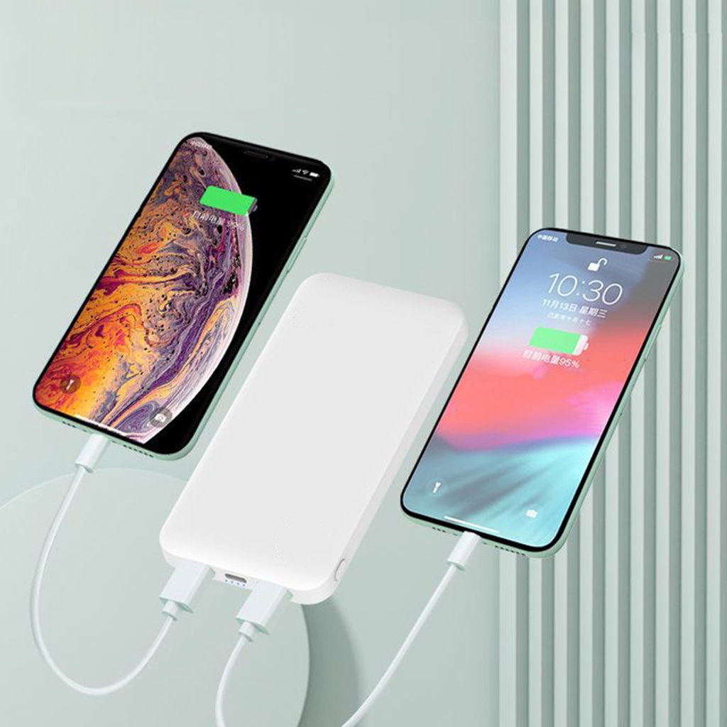 Pin sạc dự phòng Delabo K008 20000mah 10000mah dung lượng lớn có đèn Led tiện dụng dạng đứng