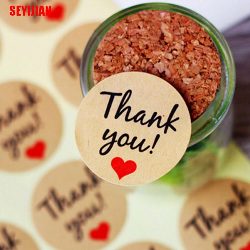 Bộ 60 Miếng Dán Trang Trí Bánh Chữ Thank You Xinh Xắn