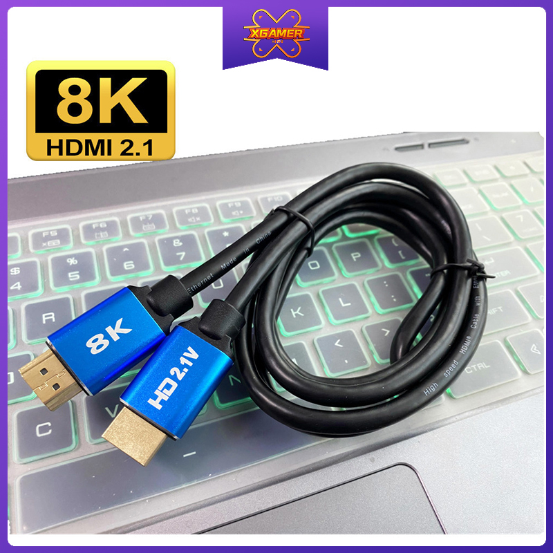 Dây Cáp Hdmi 8k Hdtv 2.1v 48gbps 3 / 2 / 1.5 / 1 / 0.5m 8k Vn 60hz 7680p Dolby Visi Cho Tv Máy Chiếu