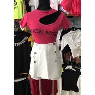 ÁO CROPTOP KHOÉT VAI