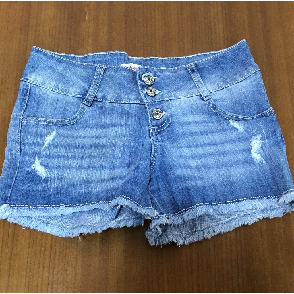 Quần Short Bò Bé Gái 12-13 tuổi