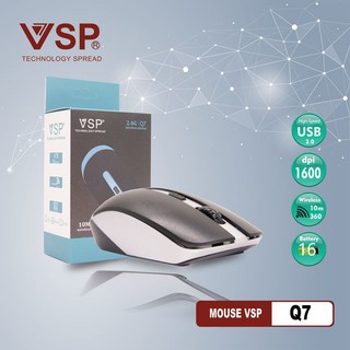 Chuột Máy Tính Không Dây VSP Q7