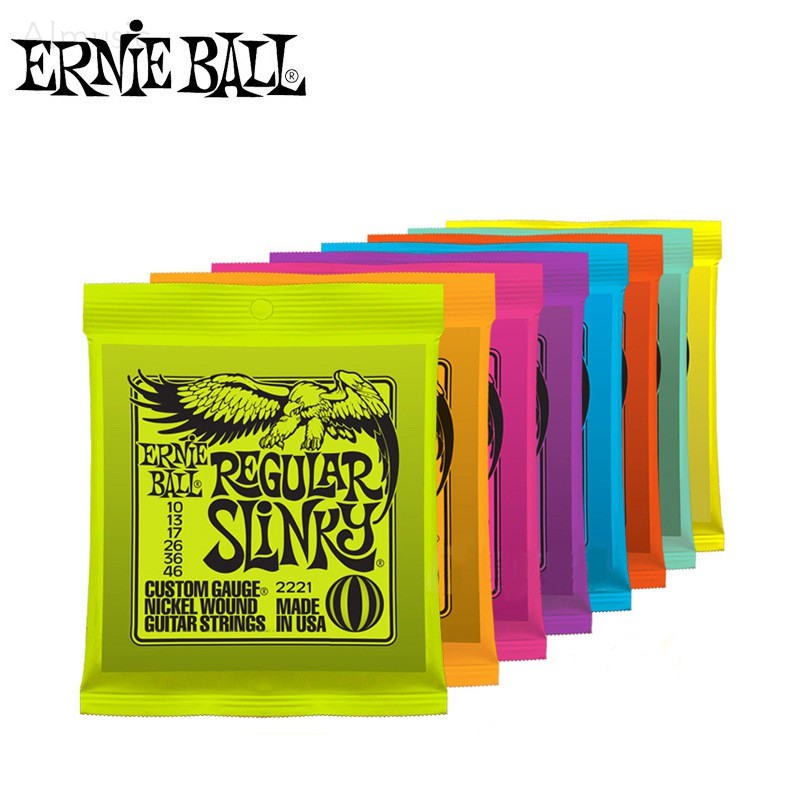 Dây đàn guitar điện Ernie Ball Super Slinky niken 009 010 quấn 6 dây