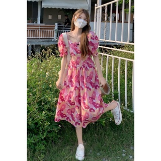 Đầm hoa xinh đi biển