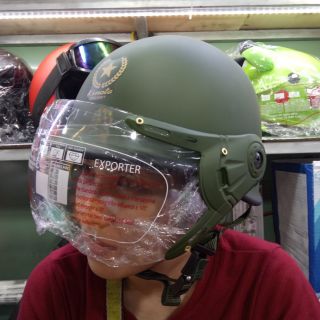 Nón bảo hiểm lính mỹ có kính - 20tr bảo hiểm -mũ bảo hiểm lính mỹ kinota cao cấp