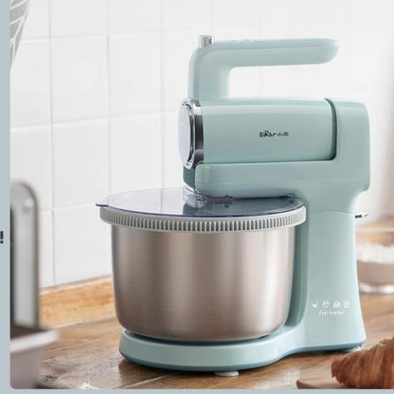 Máy Đánh Trứng Mini Cầm Tay, Để Bàn Đa Năng BEAR B02L1 , Máy Đánh Kem Trứng, Trộn Bột Đa Năng_Công Suất Lớn _BH 18 Tháng