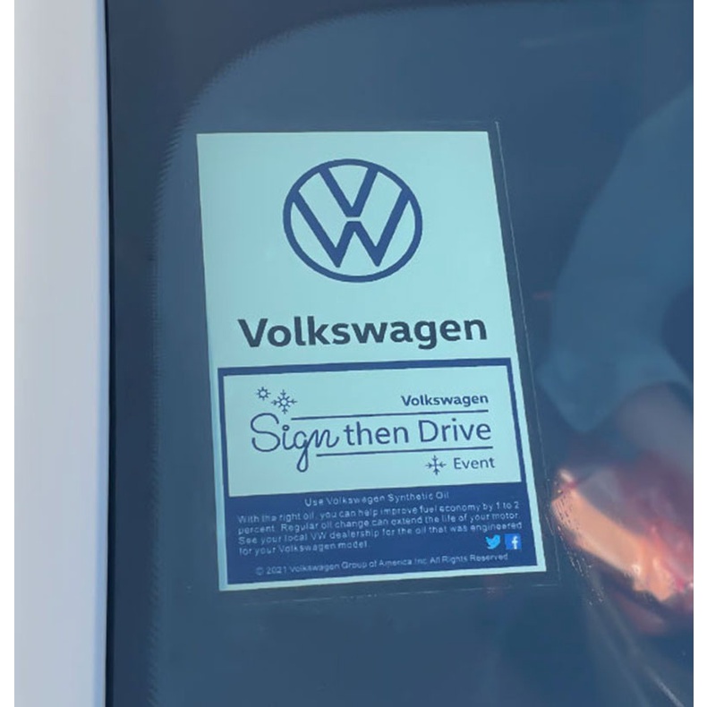 Miếng Dán Tĩnh Điện Trang Trí Kính Chắn Gió Xe Hơi Volkswagen Polo Jetta Vento Beetle Golf Mk6 Golf Passat Polo Sedan CC Scirocco Mk7 Tiguan