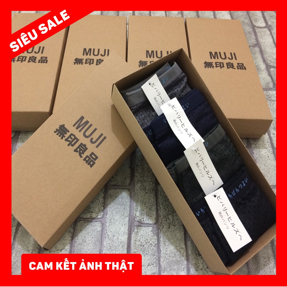 [SIÊU SALE] Hộp 4 Quần Sịp Thông Hơi