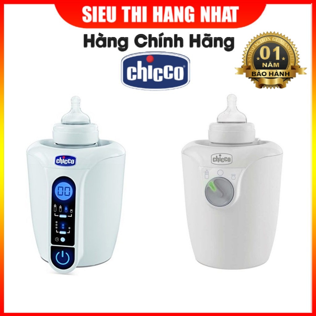 Máy hâm sữa và thức ăn Chicco giúp hâm nóng thức ăn nhanh, dễ sử dụng