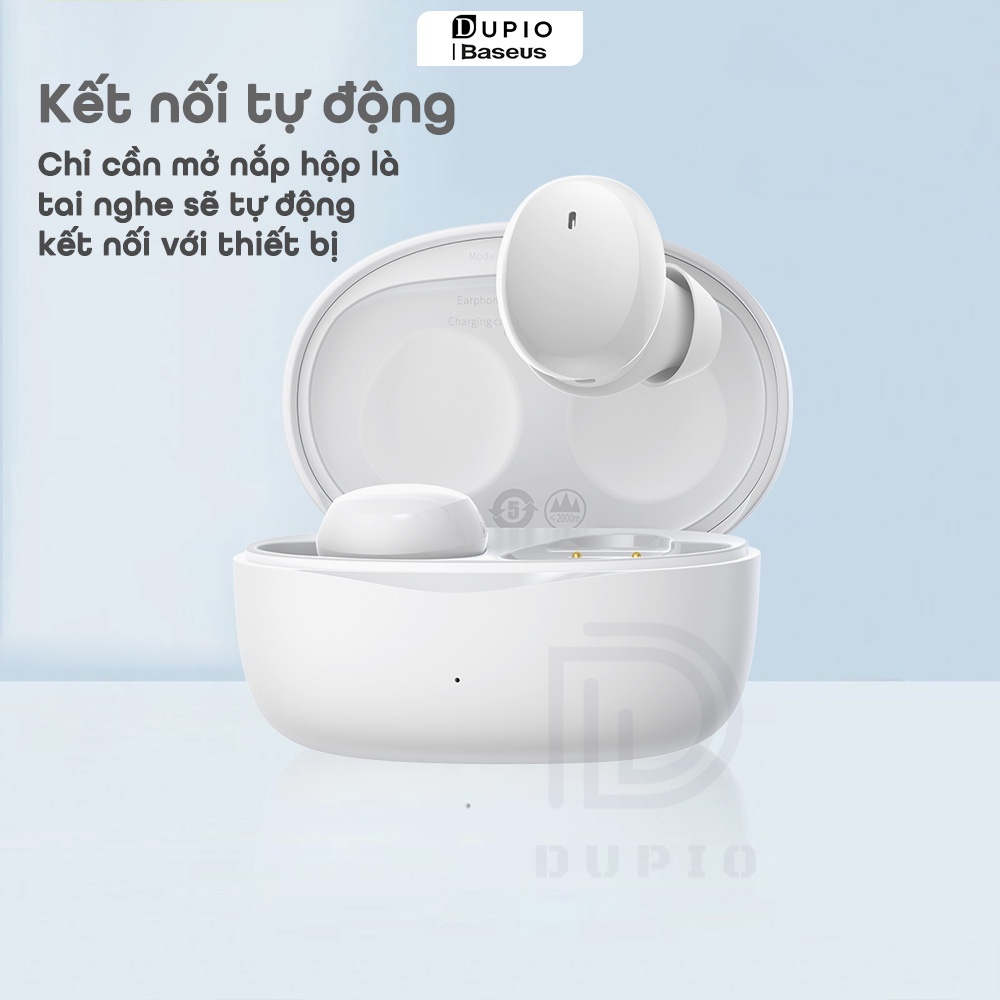 Tai nghe Bluetooth DUPIO Baseus TN03 tws không dây cảm ứng nhỏ gọn