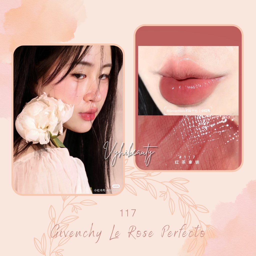 Son dưỡng Givenchy Rose Perfecto full size 2.8g