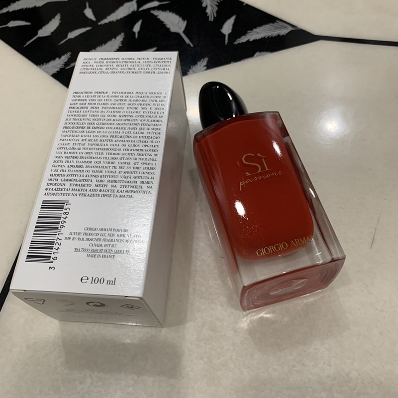 Nước hoa tester sì passione edp 100ml (như hình)